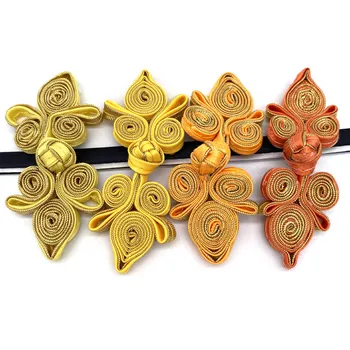 10 Parova Gumbe u obliku cvijeta ručni rad s kineskom čvor za kostim Tan Чонсам DIY Šivaći materijali