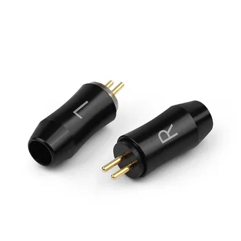 10 Parova Priključak 0,78 mm 2-pinski Konektor Za slušalice Pinski Konektor Zvučnika Adapter za Slušalice Za UM3X W4R UE18 audio jack za slušalice