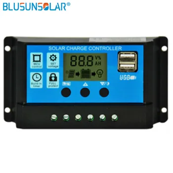 10A/20A/30A 12-24 U Automatski Kontroler Solarne Punjenja PWM S LCD Panela, Solarnih Panela, Regulatora PV Home
