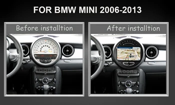 1280*720 GPS Navigacija za Android 10 Auto-Audio Za BMW Mini Cooper R56 R60 2007-Auto Radio Media player, Bežični Carplay