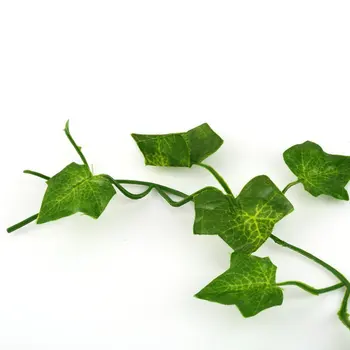 2 M Umjetni Ivy zeleni List Гирлянда Biljke Vinova loza Lažni Cvijeće iz lišće Home Dekor Plastični, Umjetni Cvijet ratan palma žica na otvorenom