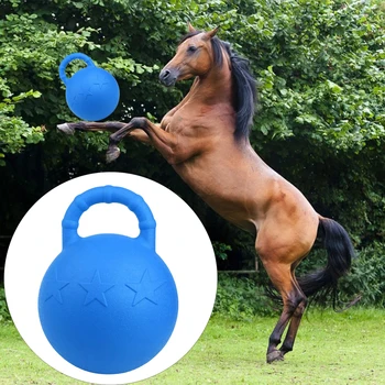 28 cm Konj Igrati Igre Lopta Anti-Eksplozija Konj Poni Psi Nogometne Lopte s Okusom Stabilna U Dvorištu Svira Igračka