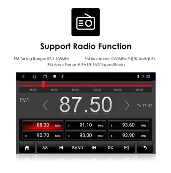 2Din Android 10 Auto Radio Media player Za Toyota Corolla Stari RAV4 Prado Vios Hilux Terios Vitz Avanza Land 4Runner WIFI BT