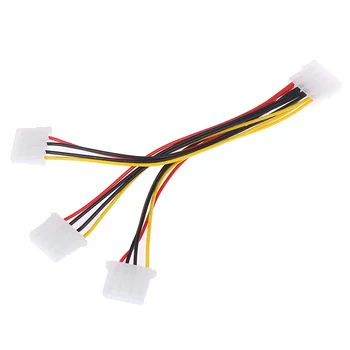 4-Pinski Konektor IDE 1-na-3 Molex IDE Ženski Razdjelnik Napajanja Produžni Kabel, adapter