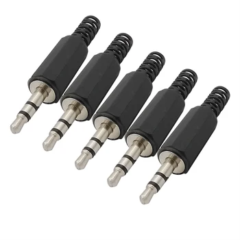 5pcs 3,5 mm Priključak Stereo Tip lemljenje DIY Audio Priključak Zamjena Adapter XLR 3-Polni Priključke Kabel za slušalice Priključak Žice