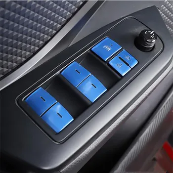 Control panel Prozor automobila Gumb za Podizanje Prekidač Trim Od Aluminijske Legure Za Toyota CHR C-HR 2018-2021 Auto Oznaka Stil vozila