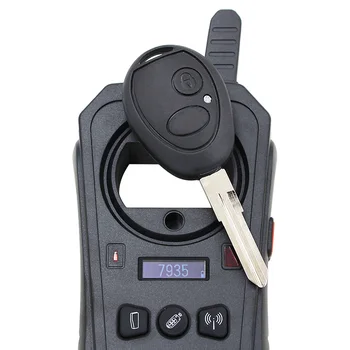 Daljinski privjesak za ključeve 2 gumba 433 Mhz ID73 čip za Land Rover Discovery 1999-2004 FCC ID: N5FVALTX3 neodrezan ključ