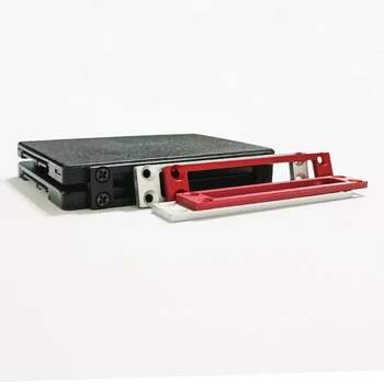 DIY 2,5-inčni ssd SSD hard disk na nosač od lijevanog aluminija kućište računala ITX ugrađeni nosač 2/3/4 odjeljaka DE089