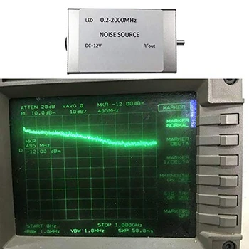 Generator frekvencije buke 0,2-2000 Mhz Izvor buke Izvor Smetnji s jednostavnim Praćenjem spektra Šal