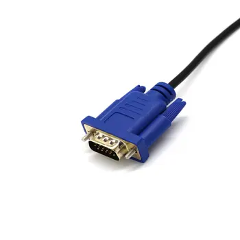 HDMI je kompatibilan sa VGA Kabel Muški adapter HD-15 Pozlaćena 1080P HDTV DVD-projektor PlayStation 4 PS4/3 TV BOX