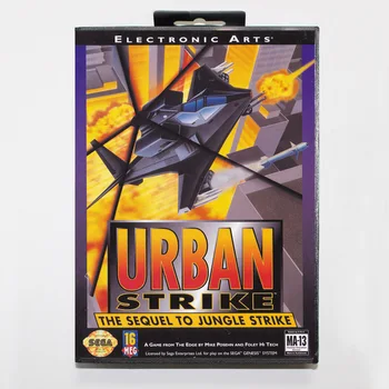 Igralište kartica Urban Strike 16bit MD za Sega Mega Drive/ Genesis sa Malo mjenjač