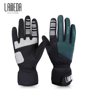 LAMEDA zimske tople rukavice za vožnju biciklom po planinskoj cesti s punim prstima za muškarce i žene ветрозащитные rukavice za zaslon osjetljiv na dodir sa dugim prstima