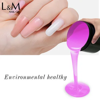 L&M Skupno pakiranje Gel za nokte šarene gel-lak Whocolor bling gelpolish L&M u kg Pedikerski salon upija UV-gel-lak