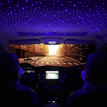 Led projektor noćno svjetlo zvijezde na krovu automobila USB ambie za škoda Octavia a5 a7 2 rapid Fabia YETI vrhunska vw passat Bora POLO GOLF