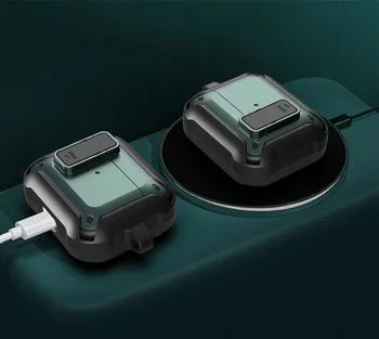Luksuzna Torbica za slušalice za Airpods Pro Silikonska Torbica šok-dokaz Torbica od pada Za Apple Air pods pro 1 2 Poklopac za slušalice dodatna Oprema