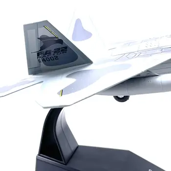 Model aviona-lovca airlines SAD-od livenog pod pritiskom legure F-22 Raptor u mjerilu 1/100 Model aviona-lovca airlines SAD