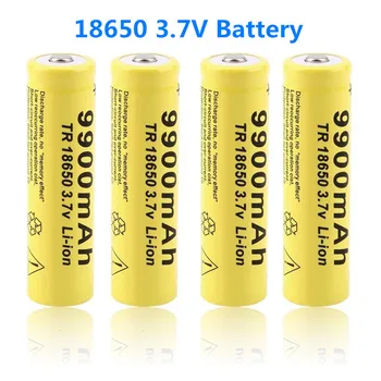 NOVI 1-20 lot 18650 Baterija 3,7 U 9900 mah Li-ion Punjiva Baterija za LED Svjetiljka Baklja Batery li-ion Baterija+ Besplatna dostava