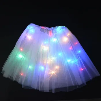 Odijelo cvjetnog vile za djevojčice pali serija led suknja osvijetljena božićno drvce pahuljica povez za glavu rođendanski poklon čarobni štapić
