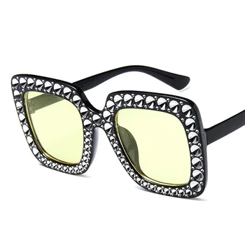 ONEVAN Trg Prevelike Sunčane naočale 2021 Trendy ženske sunčane naočale Marke, dizajner Prevelike Slr Sunčane naočale Nijanse za žene