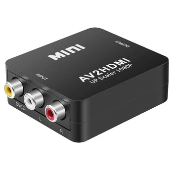 Pretvarač RCA HDMI kompatibilan AV/CVSB L/R Видеобокс HD 1080P 60 Hz Podrška NTSC PAL za set-top box za HDTV projektor