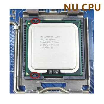 Procesor Xeon E5440 2,83 Ghz 12 M 1333 Mhz SLANS SLBBJ blizu LGA775 Core 2 quad Q9550 cpu Radi na matičnoj ploči LGA 775