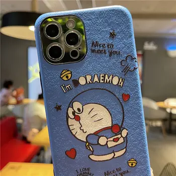 Silikonska Torbica za mobilni Telefon Doraemon Pogodan za iPhone 7/8P/X/XR/XS/XSMAX/11/12PRO/12 Zaštitna Torbica za par mobilnih Telefona