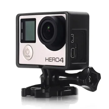 Standardni Zaštitni Okvir za Gopro Hero 4 3+ Crna 3 Torbica Za Fotoaparat Zaštitni Nosač Za Go Pro 3+ 4 Pribor za Kamere