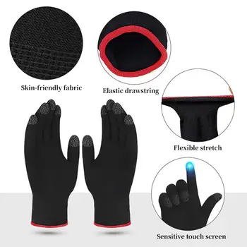 Unisex Toplo prozračna ultra-tanki slot rukavice za zaslon osjetljiv na dodir s 5 prstiju za vožnju biciklom, motociklom, sportske rukavice