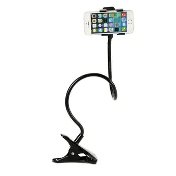 Univerzalni Stalak Za Telefon 360° Isječak Lijeni Držač Mobitela Fleksibilna Osnovna Ležaja Sa Strane Stola S Postoljem Nosač Za Smartphone Vruće