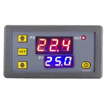 W3230 Regulator Temperature Termostat Dvostruko LED Digitalni Regulator Temperature Detektor Mjerač Temperature Hladnjak Topline