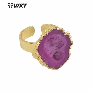 WT-R300 trgovina na veliko prodaja kamenih prstenova сталактитовое fused prsten večernje ženski prsten multi-boji po izboru kvalitetne 2018 novi dizajn