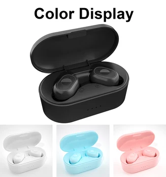 Y80 TWS Bluetooth Slušalice su Bežične Slušalice Stereo Slušalice Sportske Slušalice Mikrofon za uređaj za Punjenje Kutija Za xiaomi Smartphone LG