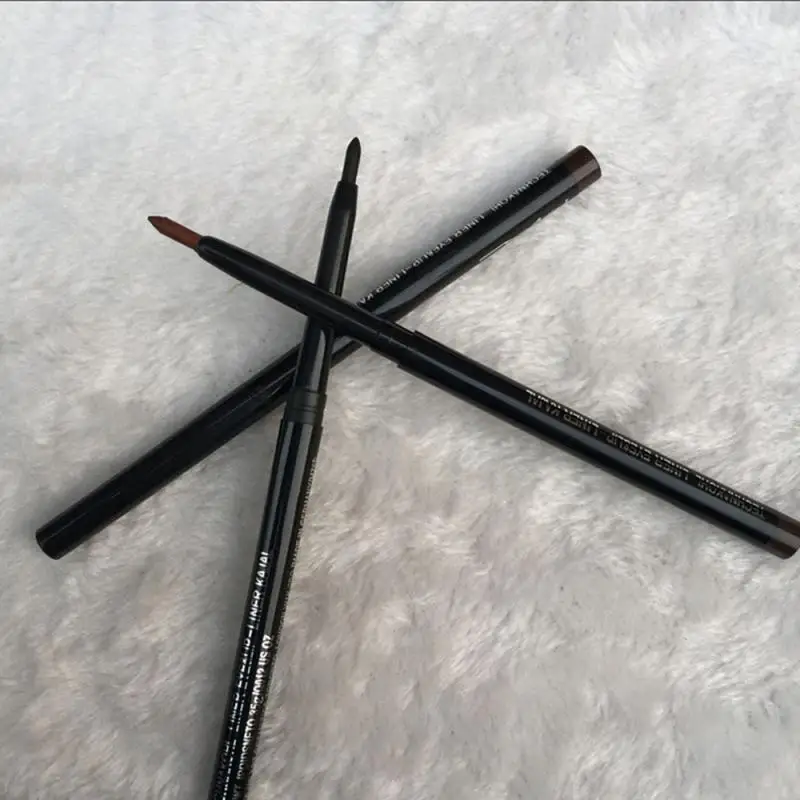 1 Kom Black automatski rotirajući vodootporna olovka za oči, i zaštićena je od znoja ne procvata olovka za oči eye makeup Kozmetički alat TSLM1 2