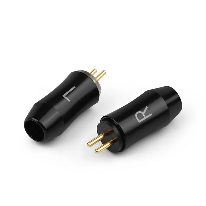 10 Parova Priključak 0,78 mm 2-pinski Konektor Za slušalice Pinski Konektor Zvučnika Adapter za Slušalice Za UM3X W4R UE18 audio jack za slušalice 0