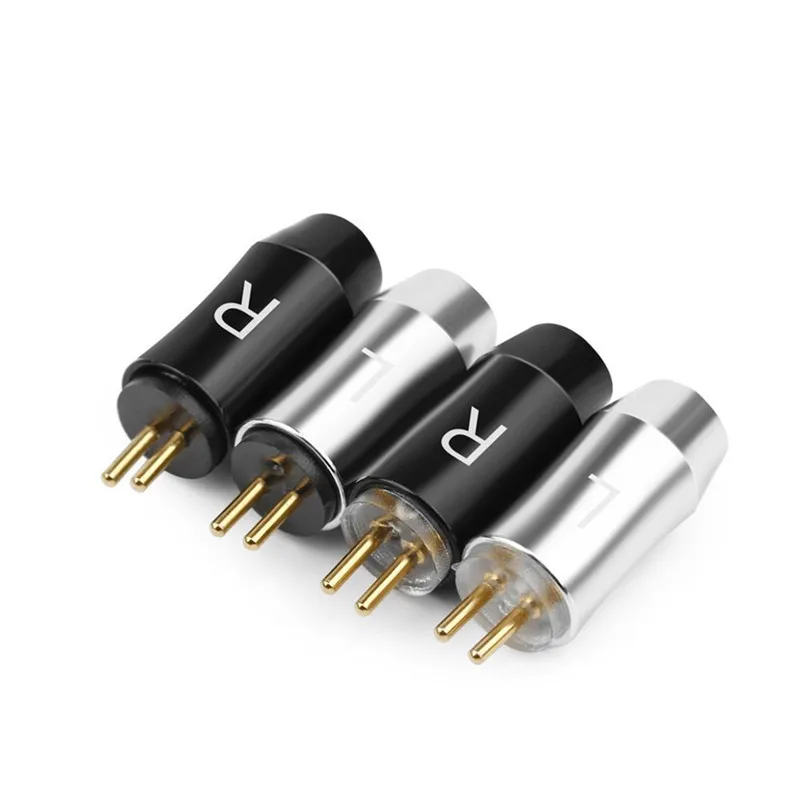 10 Parova Priključak 0,78 mm 2-pinski Konektor Za slušalice Pinski Konektor Zvučnika Adapter za Slušalice Za UM3X W4R UE18 audio jack za slušalice 1
