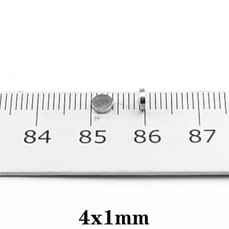 100~5000 kom. 4x1 mm Mini-Mala okrugla magneta 4 mm x 1 mm N35 Неодимовый magnet jaki Promjer 4x1 mm Permanentni magneti NdFeB disk 4*1 mm 1