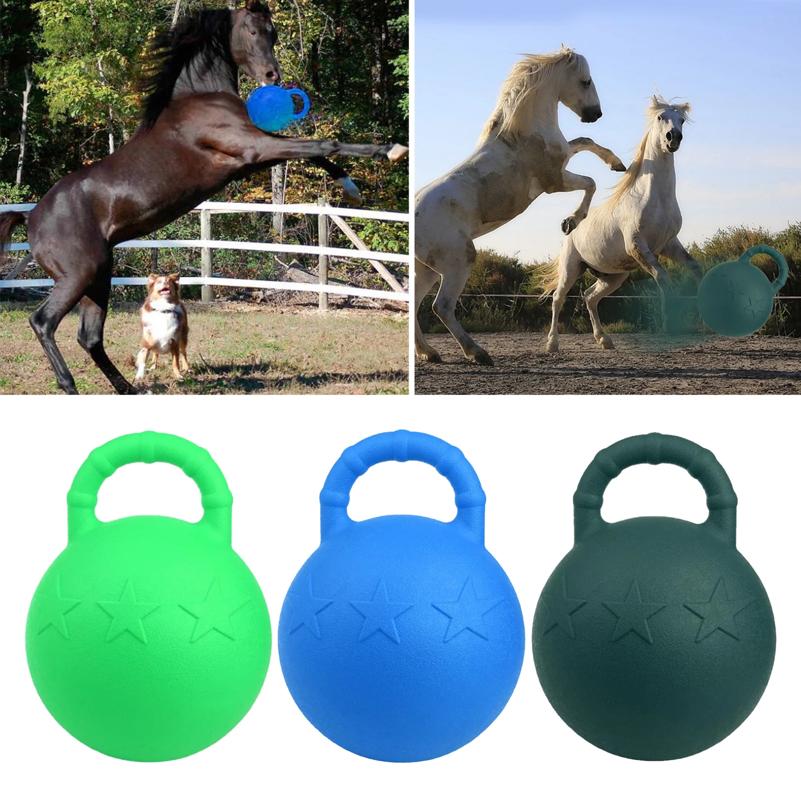 28 cm Konj Igrati Igre Lopta Anti-Eksplozija Konj Poni Psi Nogometne Lopte s Okusom Stabilna U Dvorištu Svira Igračka 3