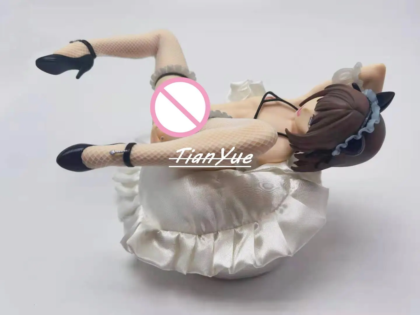 Anime Native Uvez Transrodnost Mačka verzija 1/4 Djevojke PVC Figure Igračke 14 cm 2