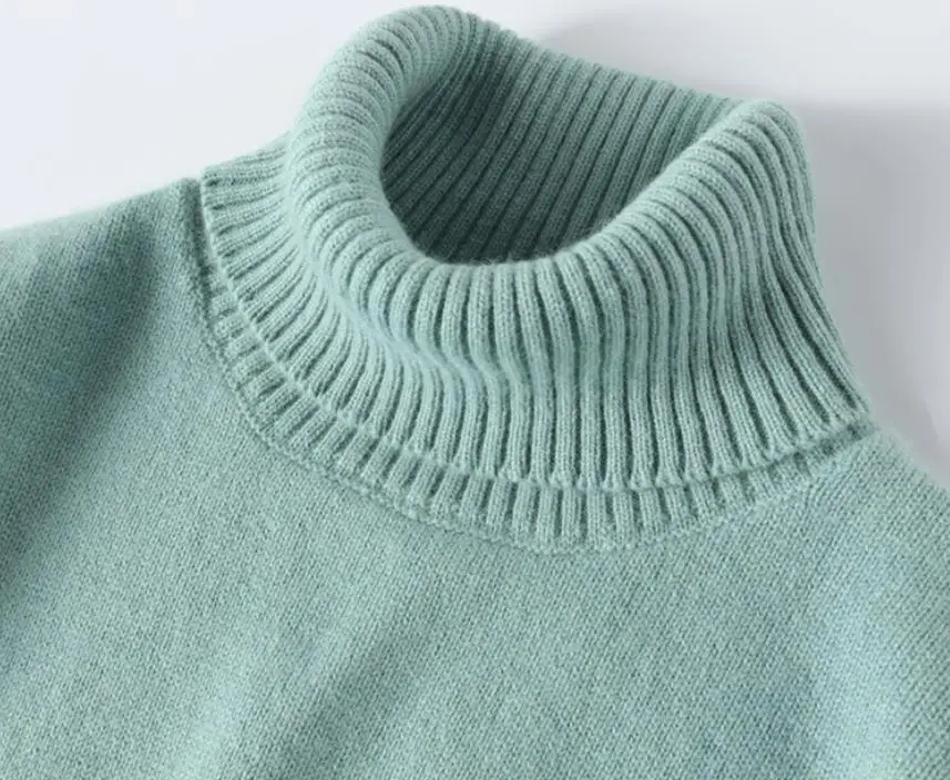 Kašmir pulover s visokim воротом Muški pulover 2020 Jesen Zima Topla odjeća Ropa Hombre Kardigan Povući Homme je Muški pletene džemper 1