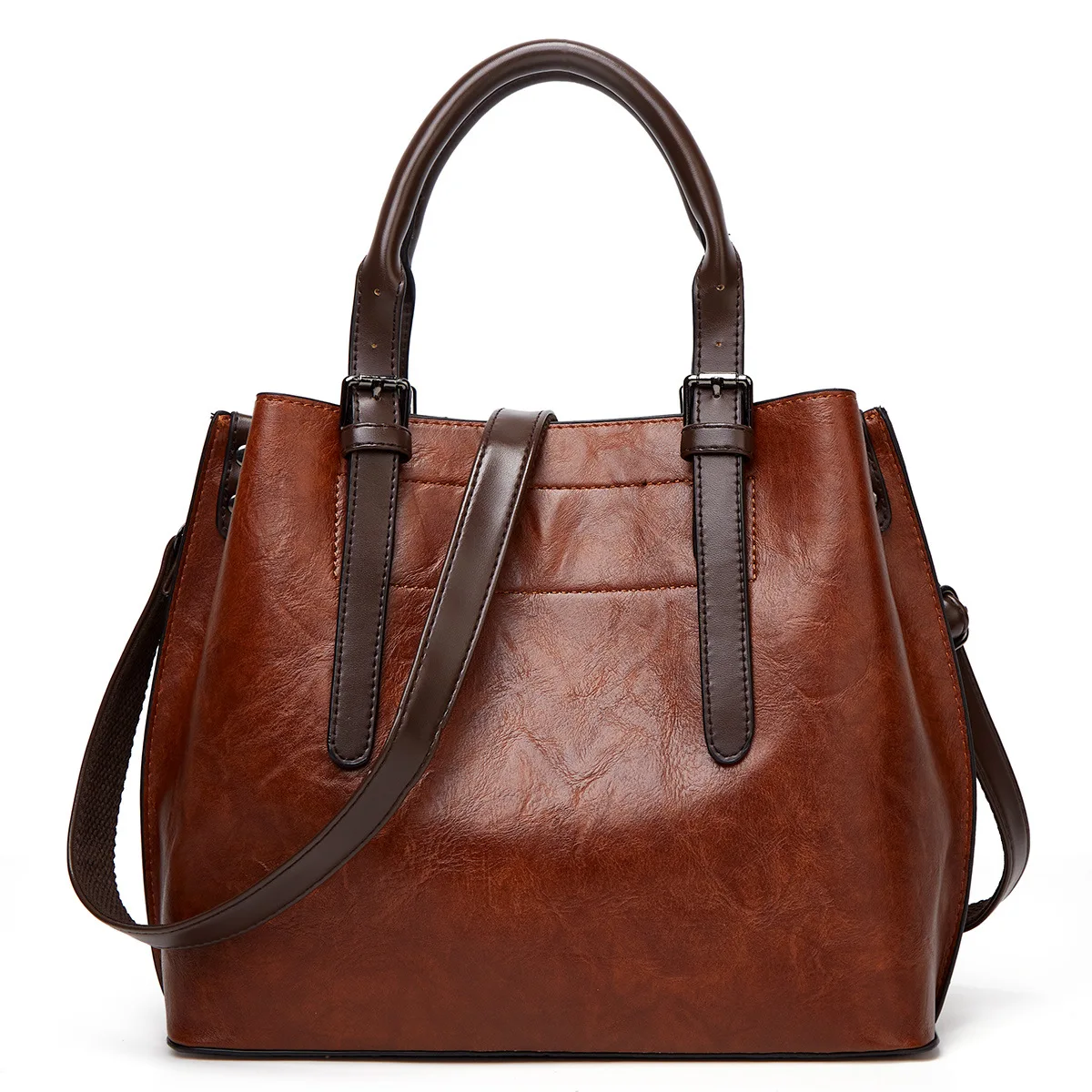 Kvalitetne Kožne torbe za žene 2021 Nove luksuzne dizajnerske torbe, Ženske torbe za ruke Velike torbe preko ramena preko ramena torbice 3