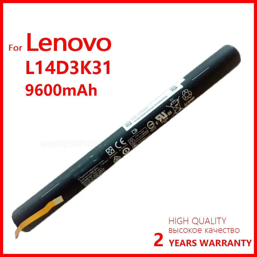 Pravi Baterija L14D3K31 Za tablet Lenovo Yoga 2 1050L 1050F 2-1050F 2-1051F 2-1050L 2-1050LC 2-1051L Yt2-1050 L14C3K31 5