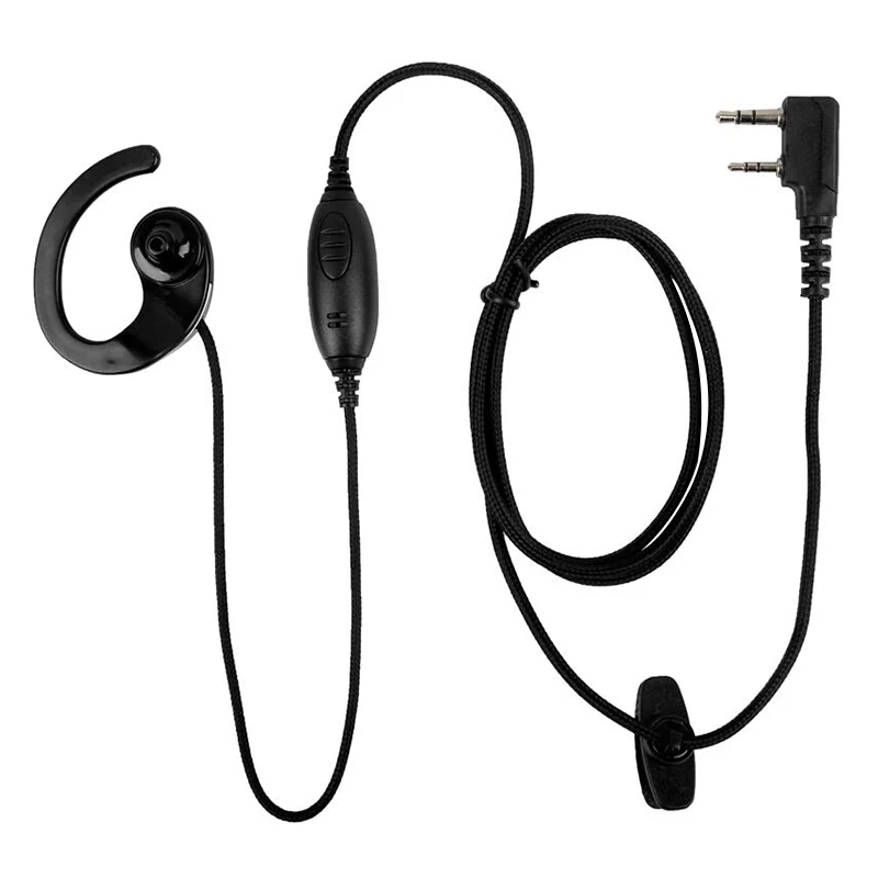 Prijenosni radio B15 Slušalice Slušalice Debela Linija je Debela Pruća Žica Materijal PPS Uho Kuka za Slušalice 0