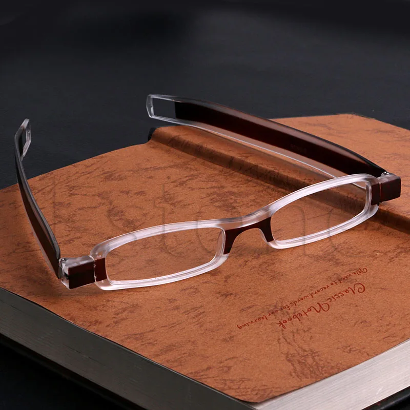 Trajni Zaokret za 360° Sklopivi Naočale Za Čitanje Naočale Diopters Šik nula 0