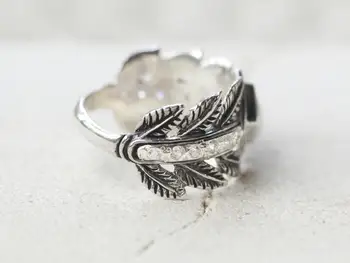 Винтажное Zaručnički prsten Lunarni kamenom ručne izrade Večernjim prsten srebrne boje s bijelim kristalno Prstenje Nakit za žene