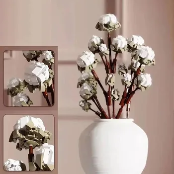 【Promocija za carinjenje】Serija ideje Buket Namještaj Građevinski Blokovi Cvijeće Cigle Igračke za djevojčice Pokloni za Valentinovo